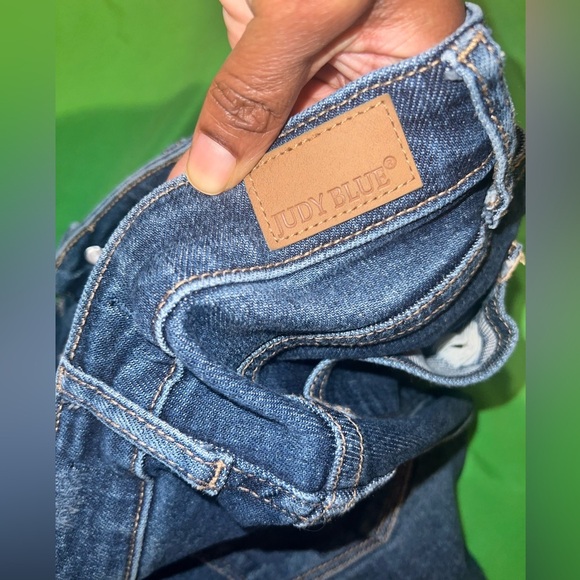 Judy Blue Skinny Distressed Blue Jeans size 26 - Picture 10 of 11